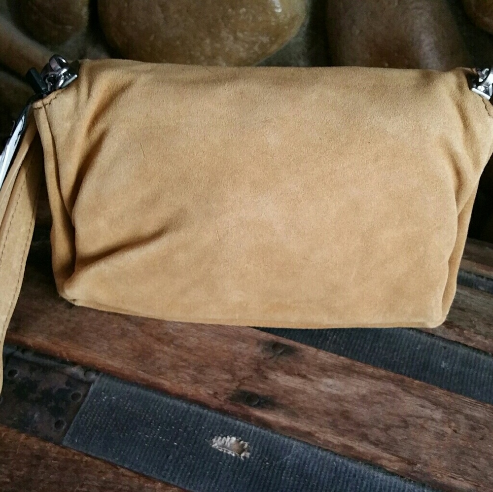 Zara Woman Leather Crossbody Bag - Picture 7 of 8